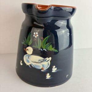 Schoffel Duck Ceramic Pottery Pitcher